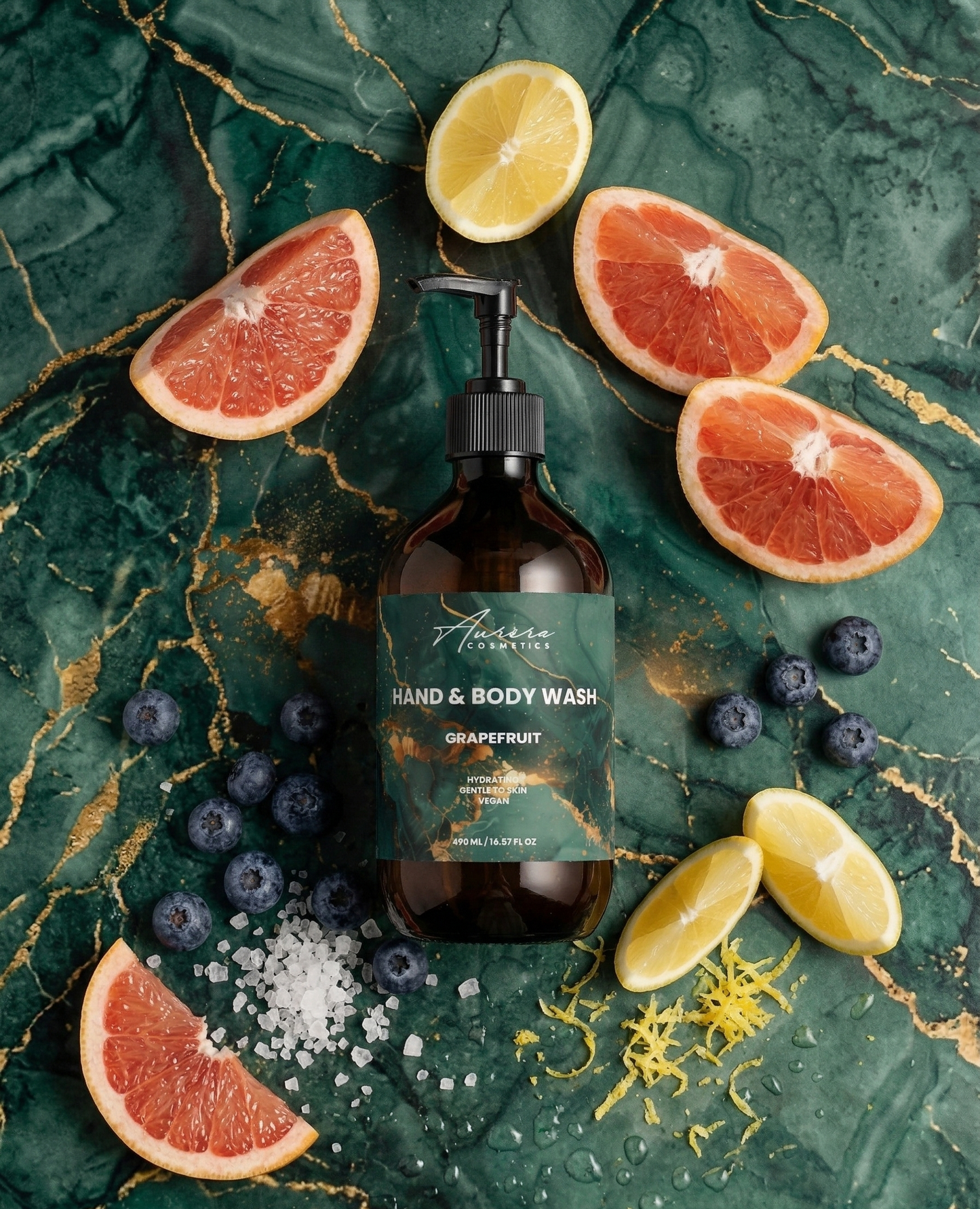 AURÉRA COSMETICS | Zesty Grapefruit Body Wash