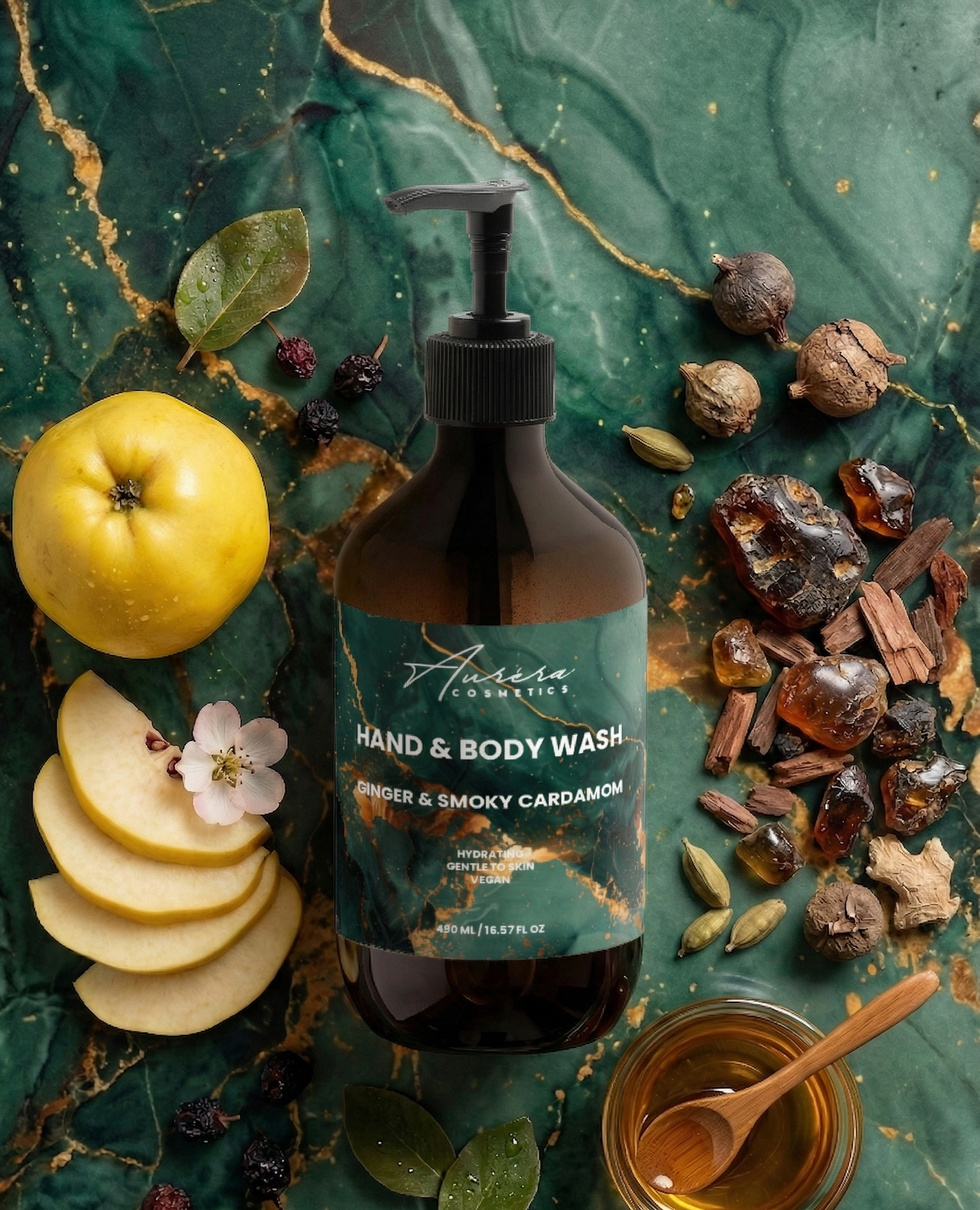 AURÉRA COSMETICS | Smoky Ginger Body Wash