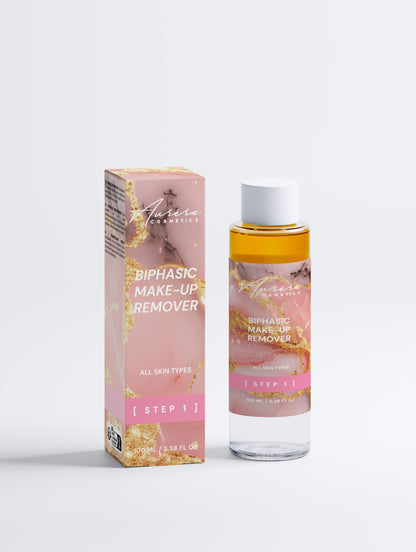 AURÉRA COSMETICS | STEP 1: Gentle Hyaluronic Bi-Phase Cleanser